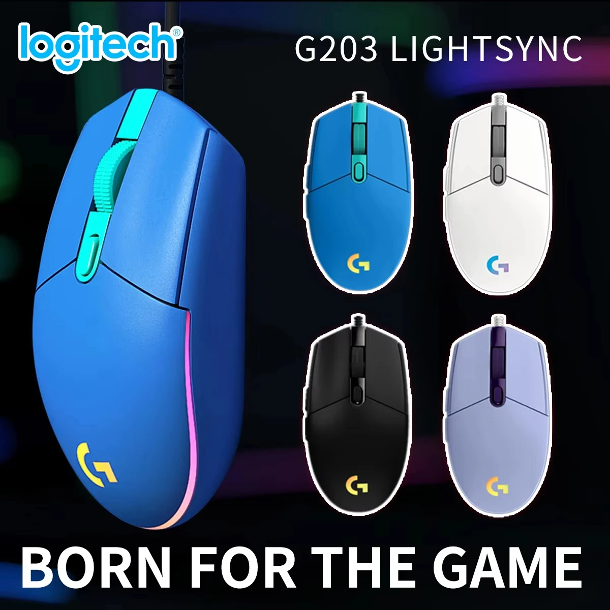 Logitech G203 RGB Gaming Mouse - Logitech Mouse G203 ulasan dan harga
