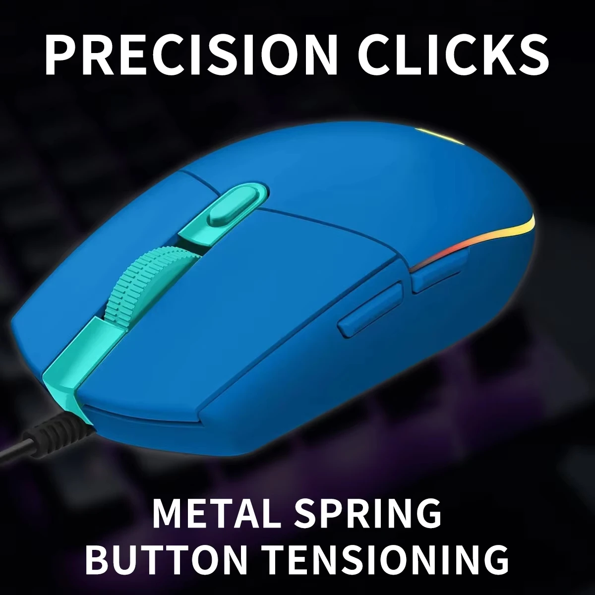 Logitech G203 RGB Gaming Mouse - Logitech Mouse G203 ulasan dan harga