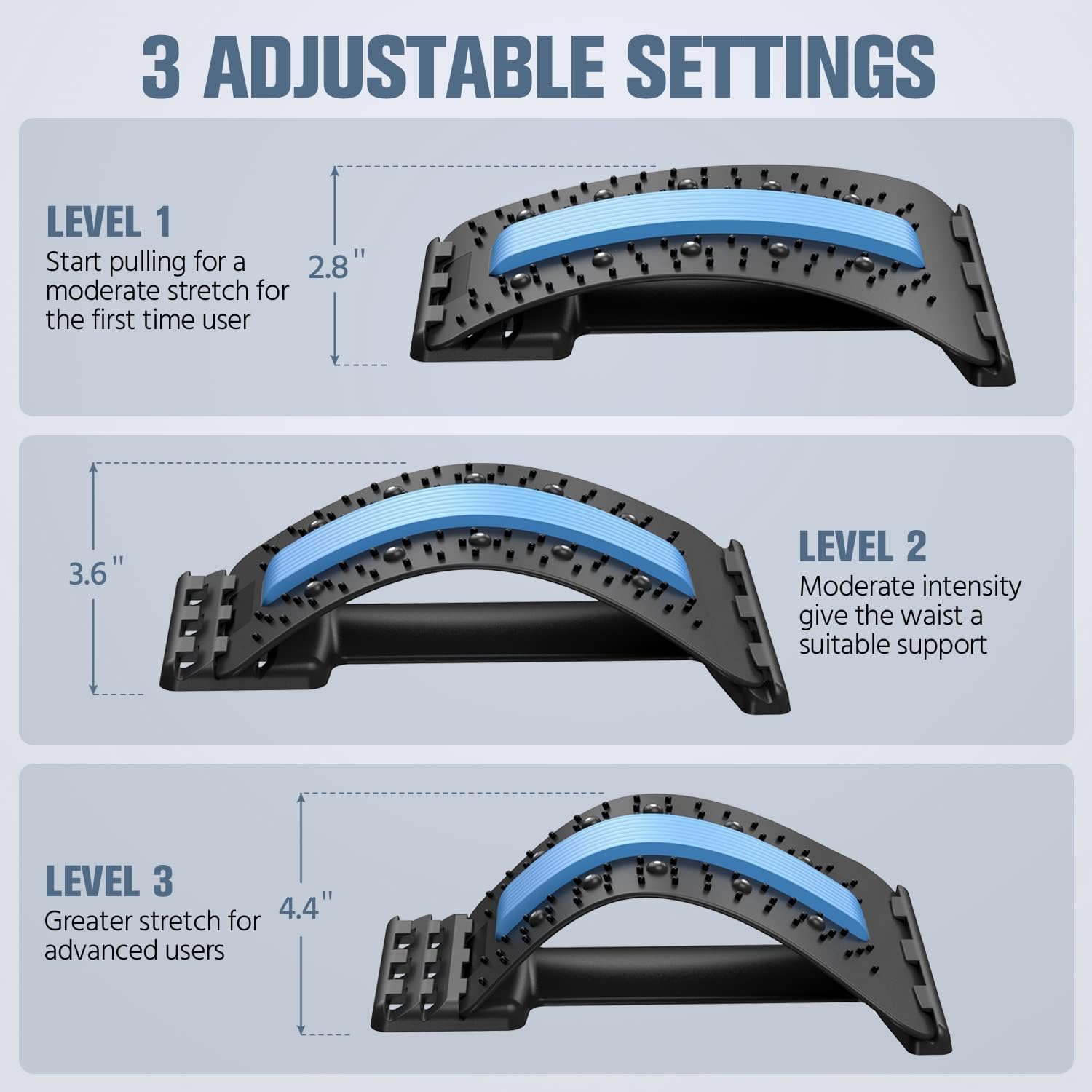Multi-Level Back Stretching De - Office Technologies ulasan dan harga