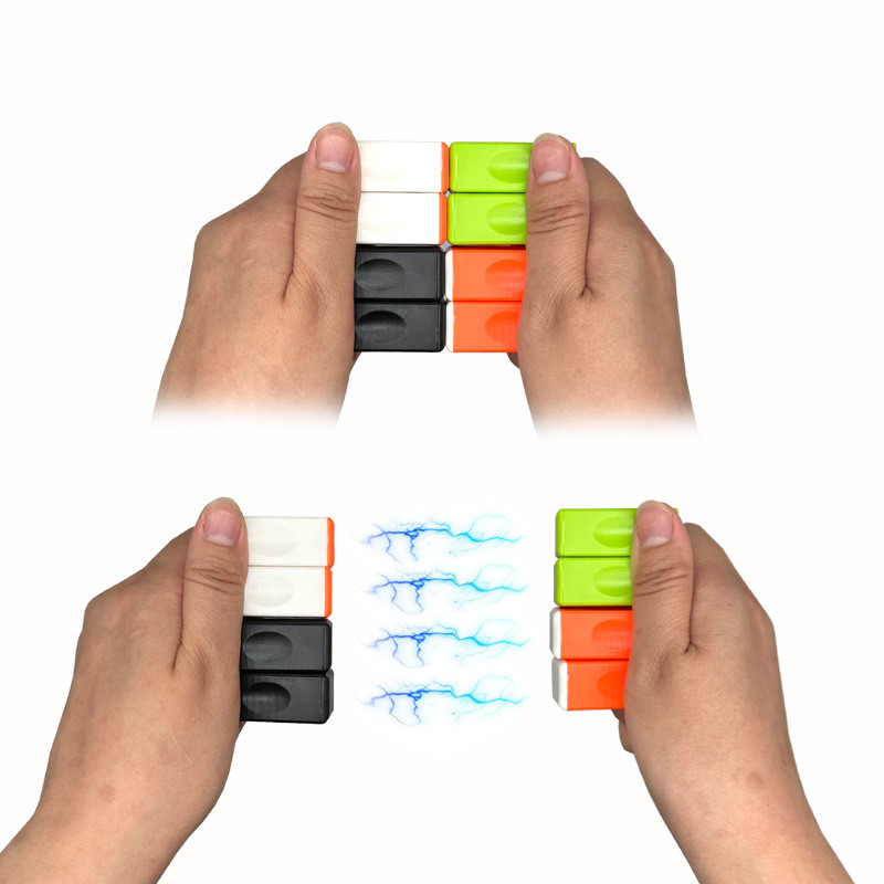 Funny Magnetic Bricks Fidget T - Office Technician ulasan dan harga