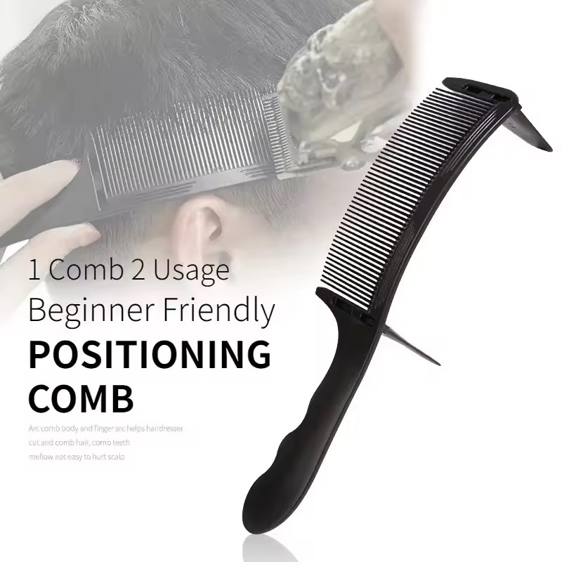 Barber Flat Top Haircut Comb C - Binding Machine Comb ulasan dan harga