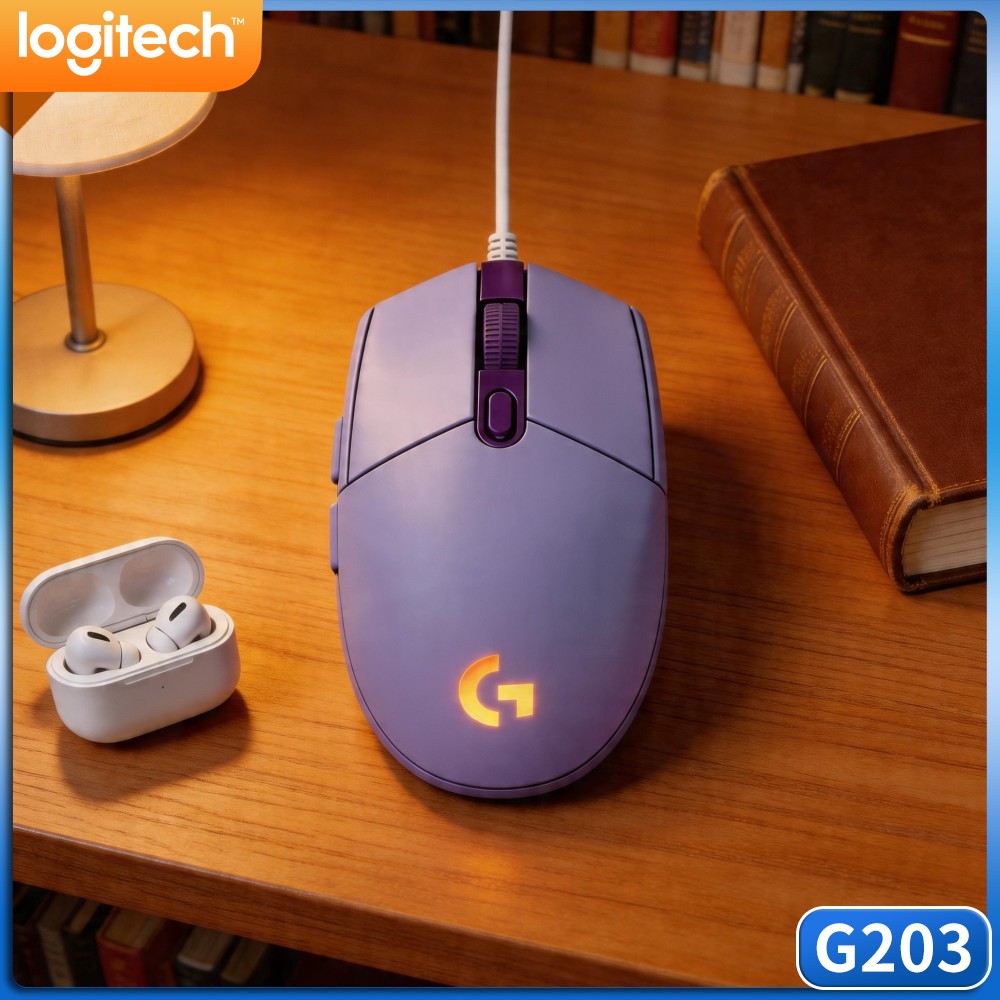 Logitech G203 Wired Gaming Mou - Logitech Mouse G203 ulasan dan harga