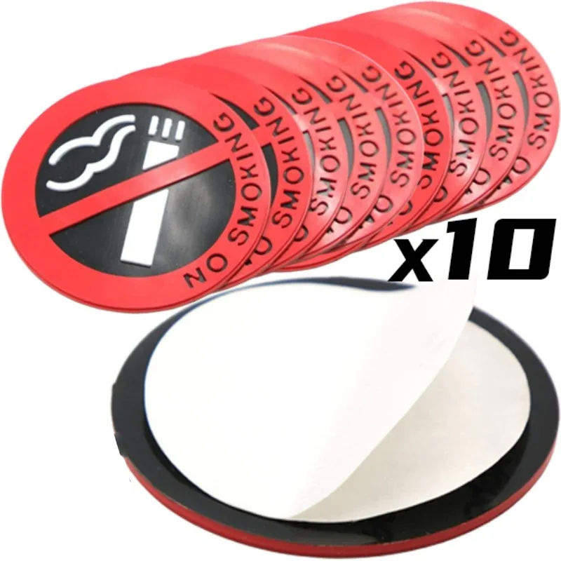 No Smoking Car Stickers Red Ro - Office Technologies ulasan dan harga